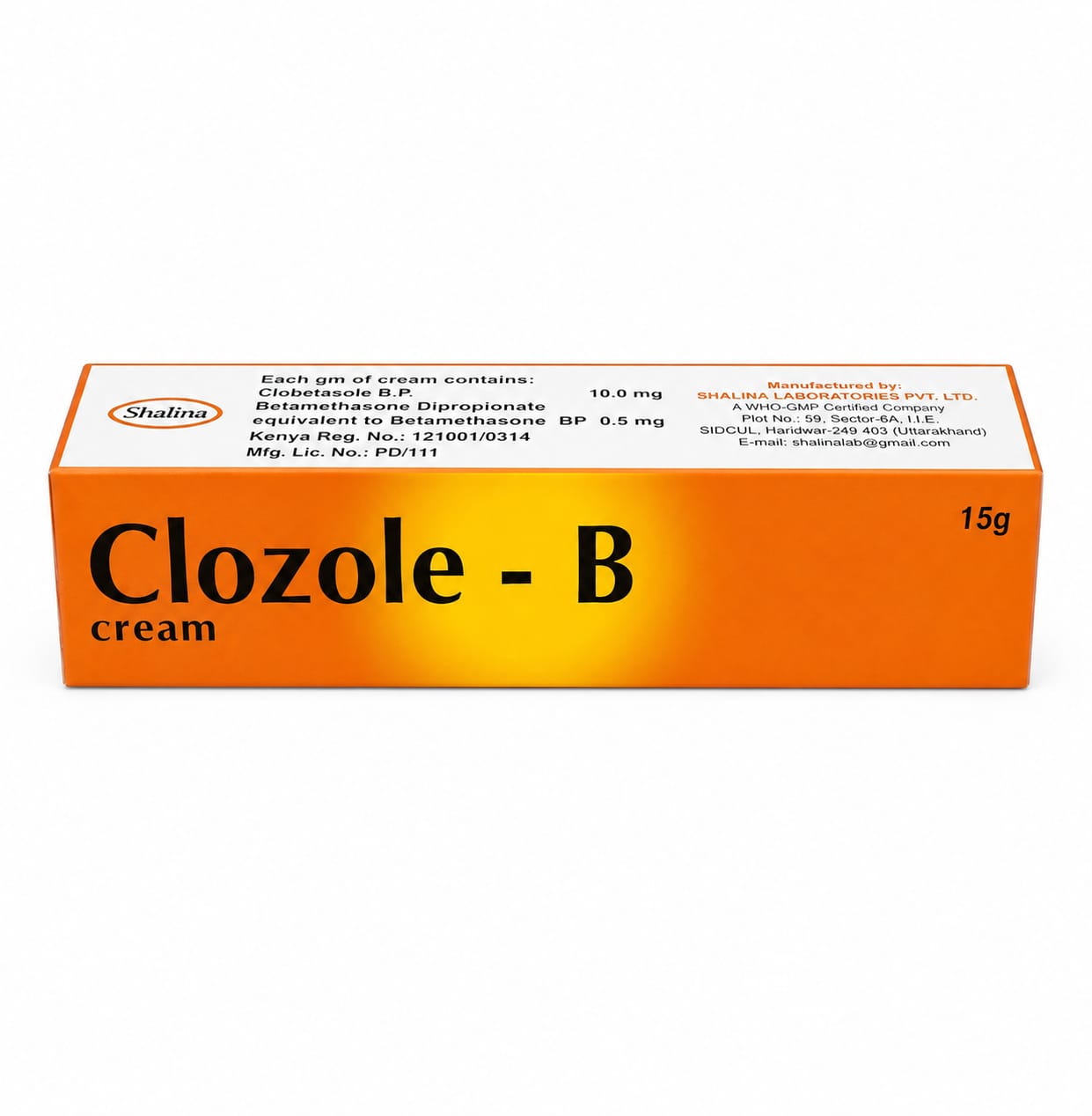 CLOZOLE-B CREAM 15G 1S